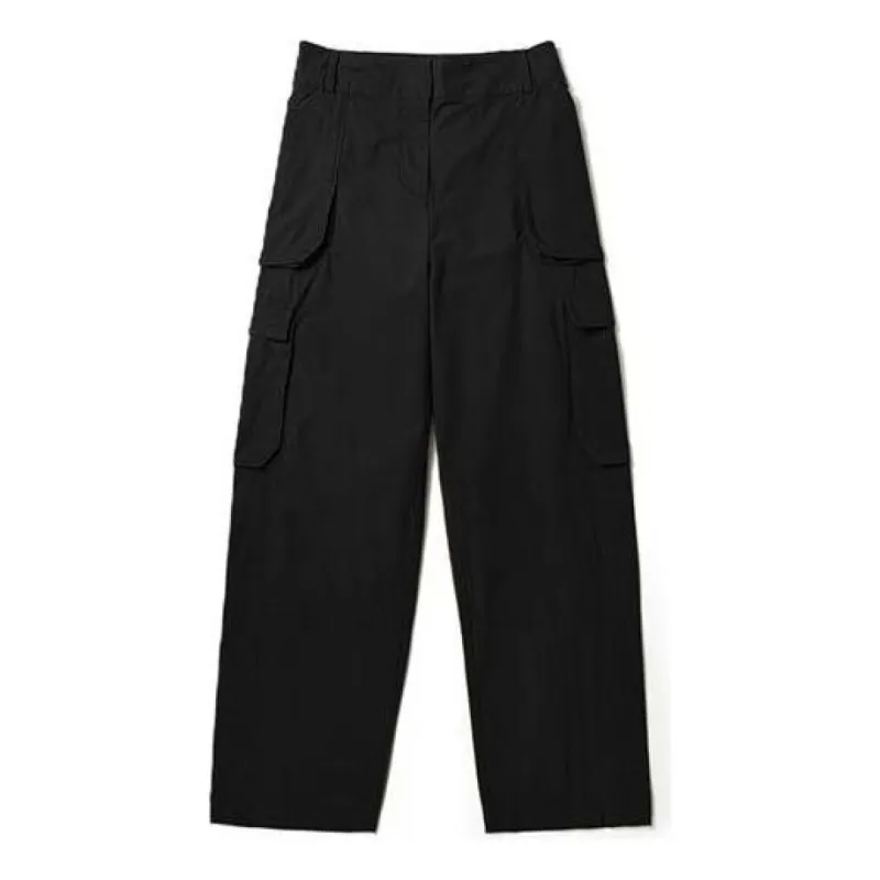 (WMNS) Timberland Logo Work Pants 'Black' A6H7H-001 sold by KicksCrew