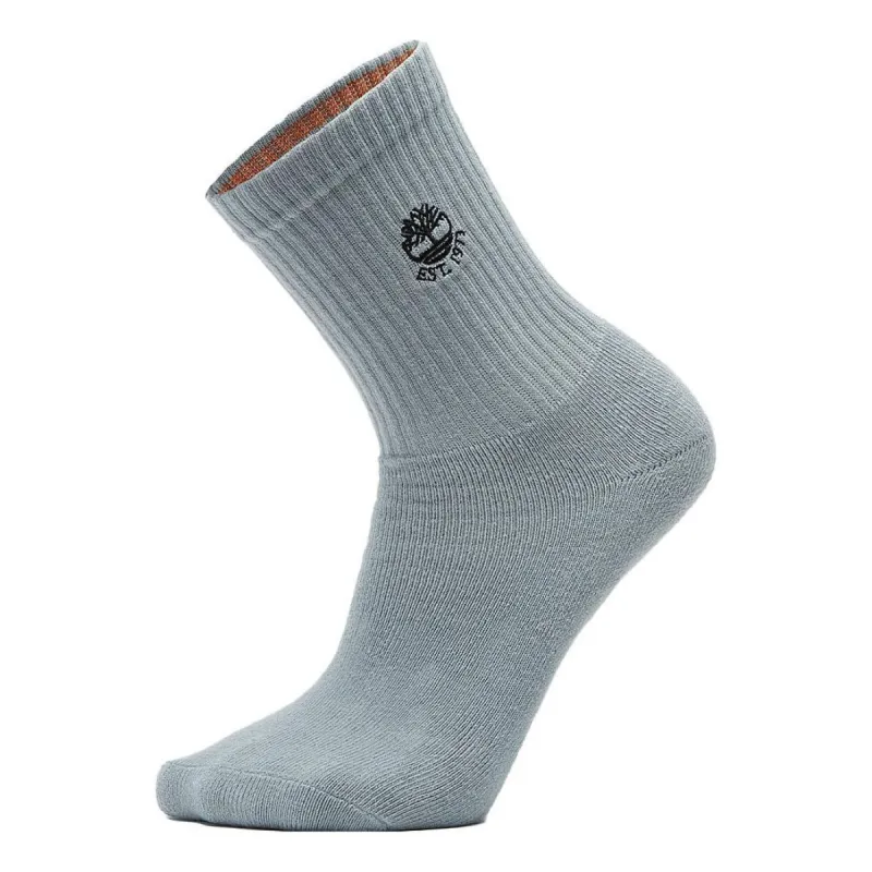 Timberland Logo Quarter Socks 'Grey' A2PYG-EA3 sold by KicksCrew