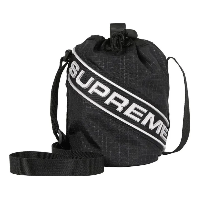 Supreme FW23 Small Cinch Pouch 'Black' SUP-FW23-0823 sold by KicksCrew