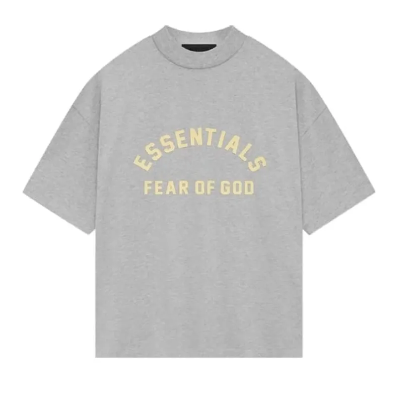 Fear of God Essentials SS24 drop2 Crewneck T-Shirt 'Light Heather Grey' 125SP242006F sold by KicksCrew