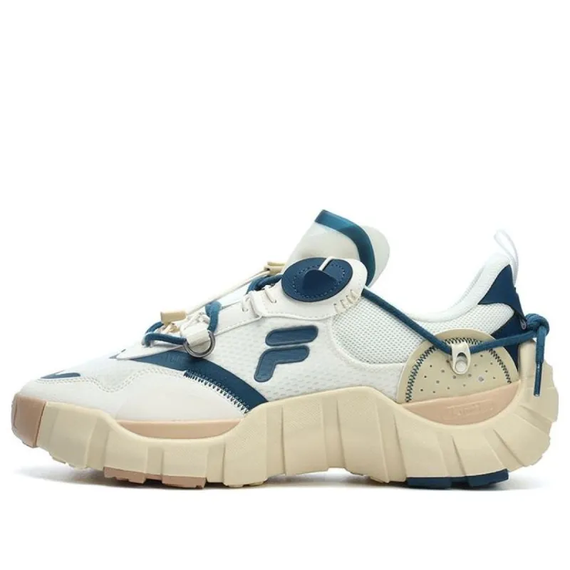 FILA FUSION Lifestyle Sport Shoes 'White Teal' T12M321201FWD sold by KicksCrew