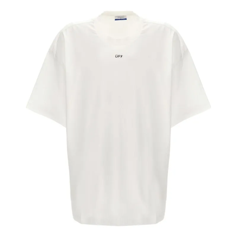 Off-White Off Stamp T-Shirt 'White' OMAA161C99JER0010110 sold by KicksCrew