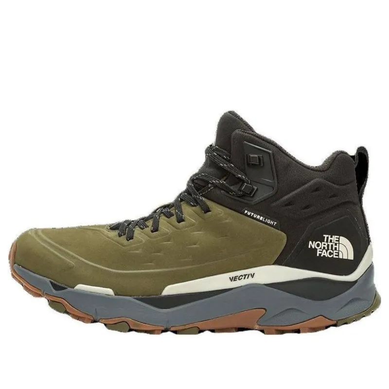 (WMNS) THE NORTH FACE Vectiv Exploris Futurelight Mid Hiking Shoes 'Military Olive Tnf Black' 5G39-WMB sold by KicksCrew