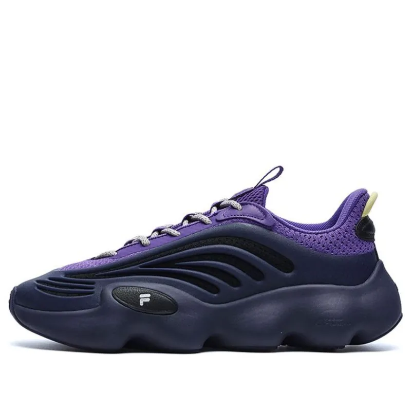 FILA FUSION Ray 3 Sport Shoes 'Black Purple' T12M227306FGR sold by KicksCrew