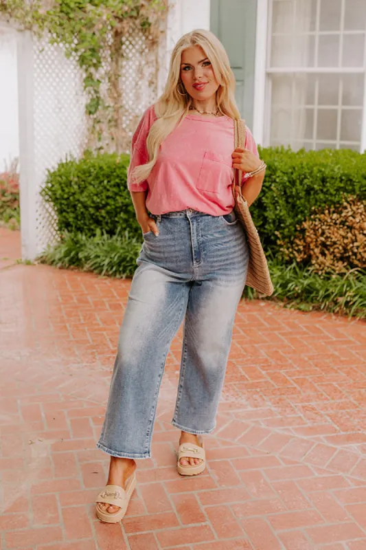 The Naomi High Waist Relaxed Straight Leg Jean Curves sold by Impressions