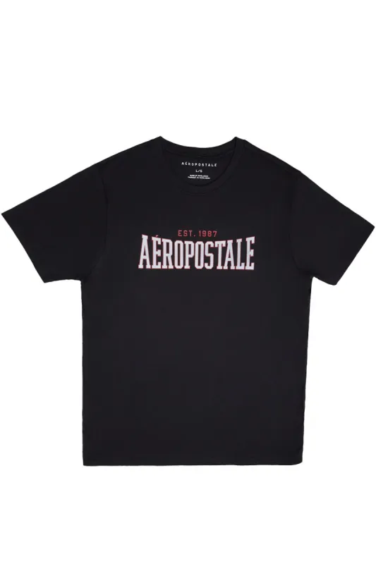 Aéropostale Est 1987 Graphic Tee sold by Bluenotes