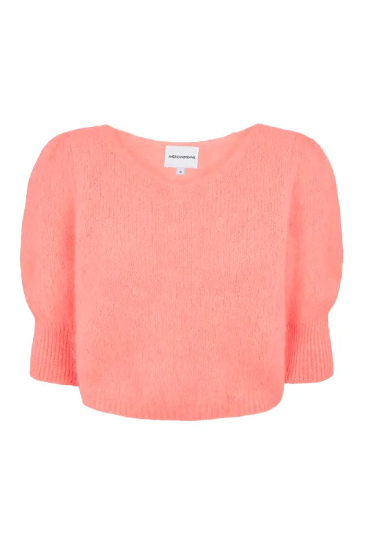 Koa Alpaca Pullover Salmon sold by Americandreams