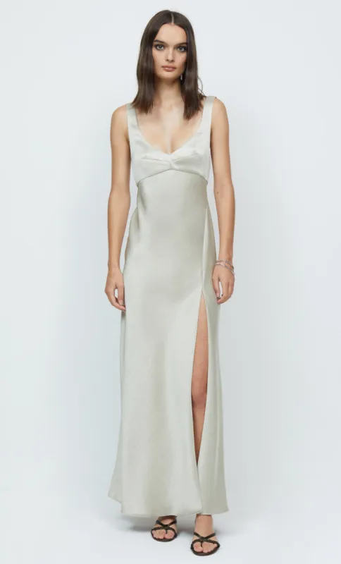 NADIA V MAXI DRESS - ECRU sold by bec + bridge