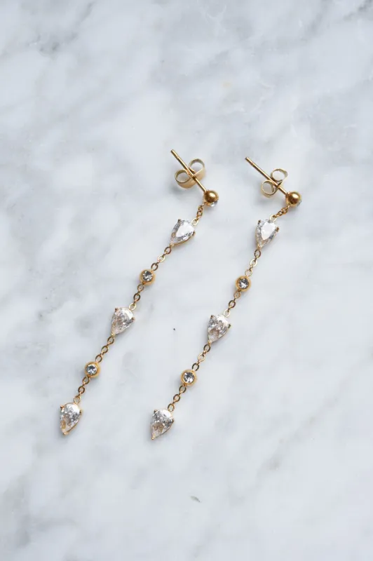 Chain Drop Earring sold by Valencia Boutique