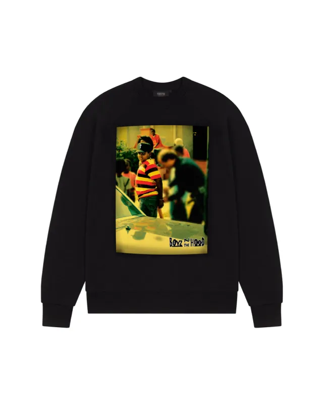 Trapstar x Boyz In The Hood Crewneck - Black sold by Trapstar London