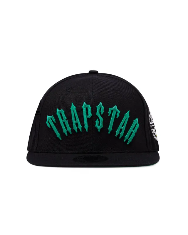 【人気商品】Trapstar Irongate Arch Snapback Irongate Arch Snapback - Black/Green | Parallel