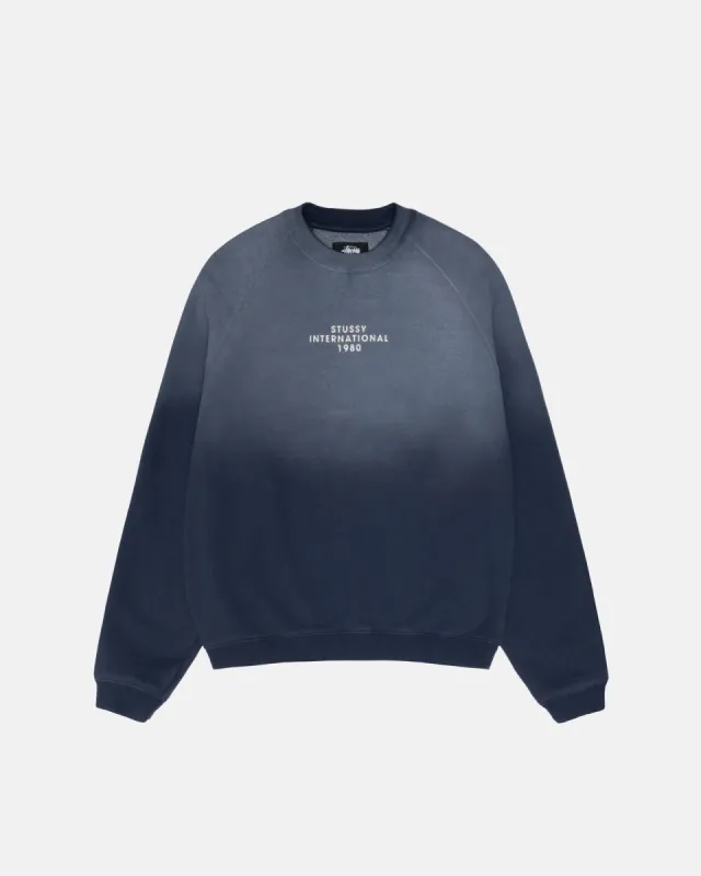 RAGLAN SLEEVE CREW sold by Stussy