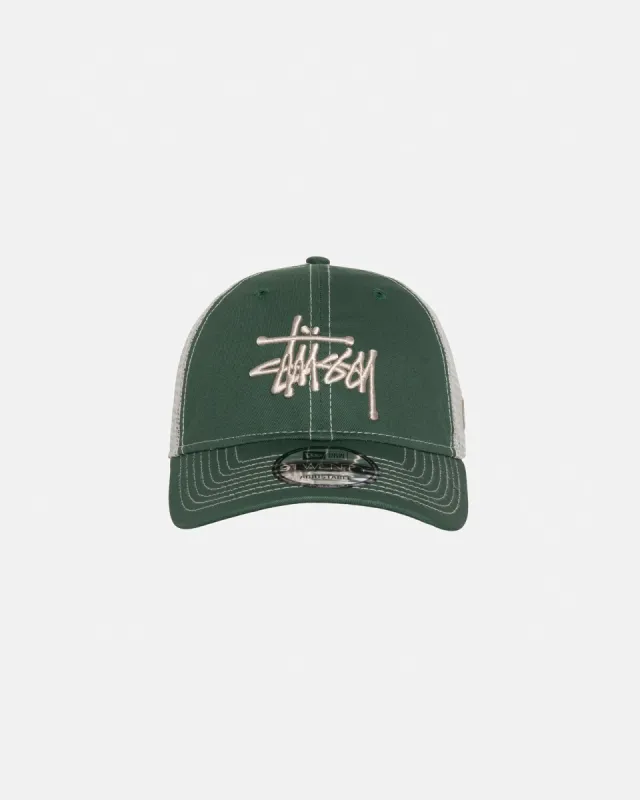 帽子 NEW ERA 9TWENTY WASHED BASIC TRUCKER Stussy New Era 9twenty Washed Basic Trucker Cap – archivebyx