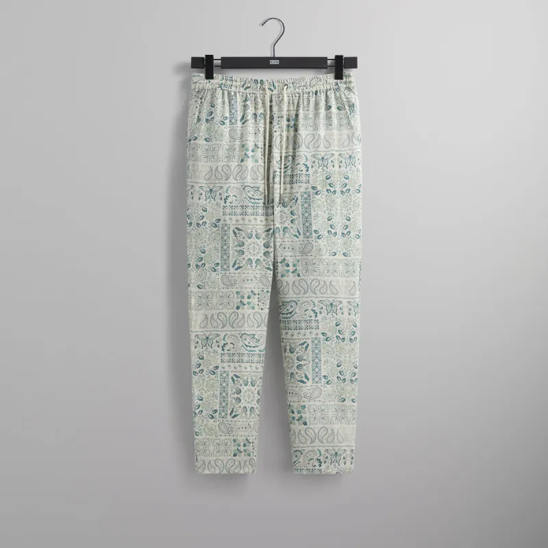Kith Silk Lyocell Barrow Pant - Tranquility sold by Kith