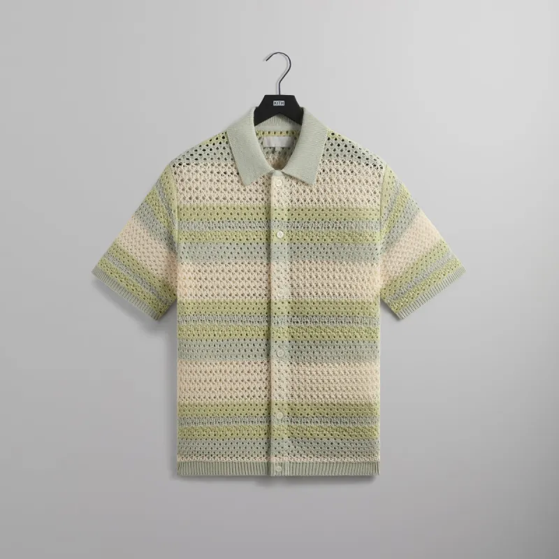Kith Thompson Crochet Buttondown - Breath sold by Kith