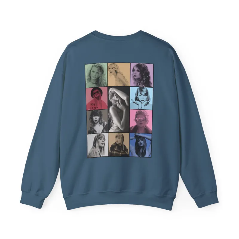 Eras Grid (on back) Crewneck Sweatshirt sold by Rose Blush Studio