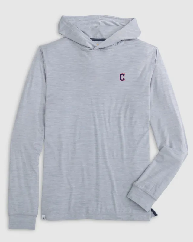 Cleveland Guardians Talon Performance Hoodie sold by Johnnie-O