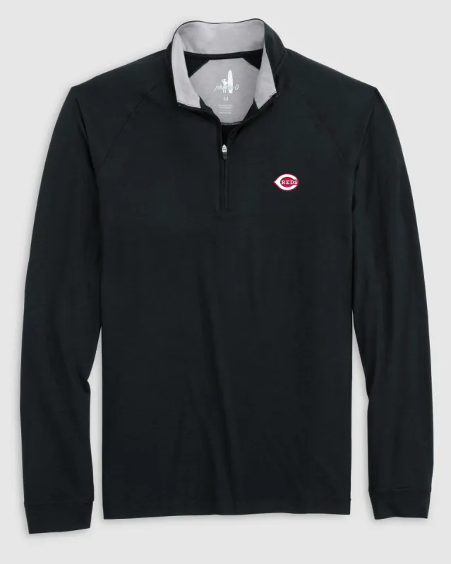 Cincinnati Reds Freeborne Performance 1/4 Zip sold by Johnnie-O