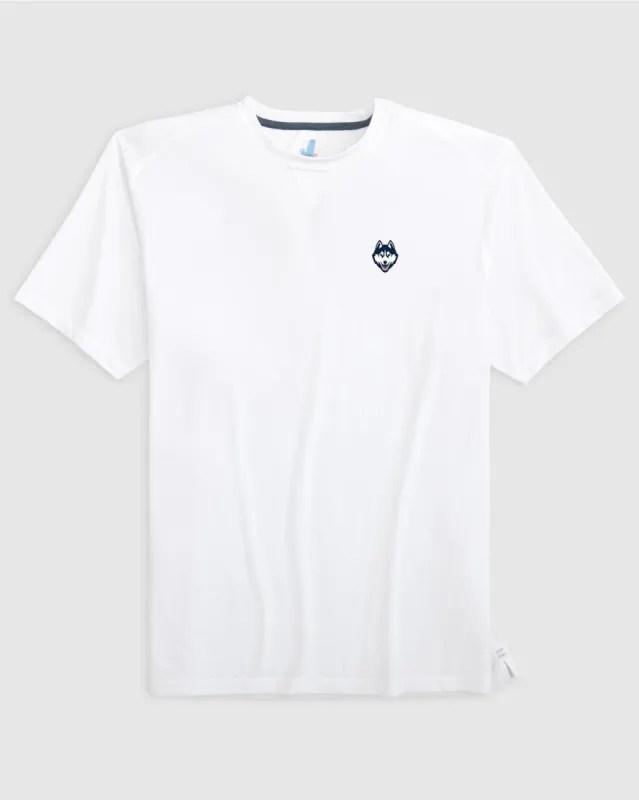 UConn Course Performance Short Sleeve T-Shirt sold by Johnnie-O