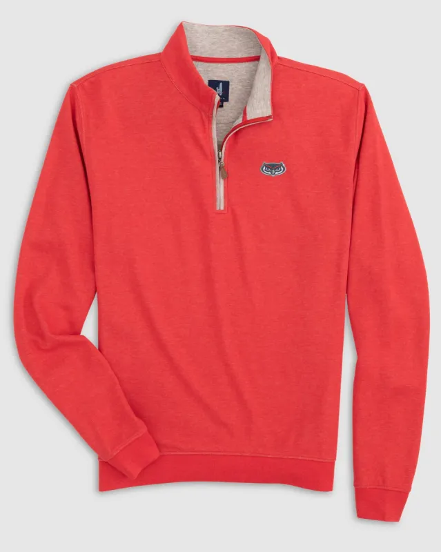 Florida Atlantic Sully 1/4 Zip sold by Johnnie-O