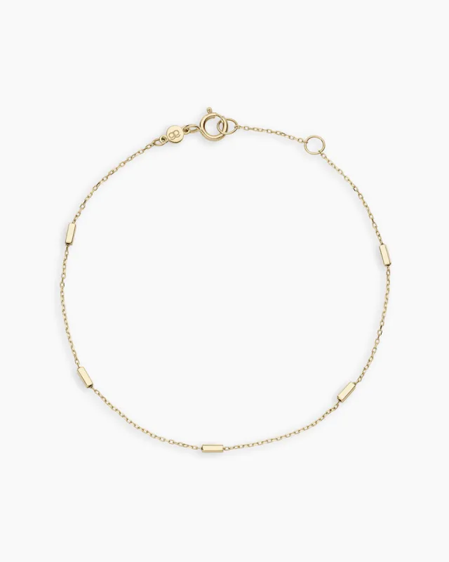 14k Gold Tatum Bracelet sold by Gorjana