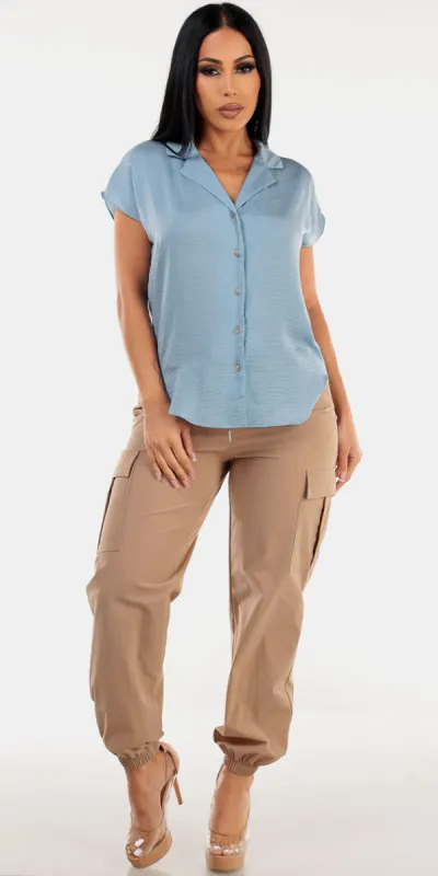 Shirt & Cargo Jogger Look sold by Moda
