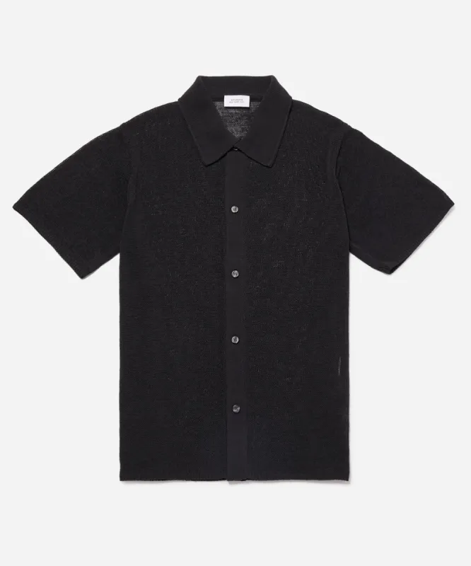 Kenneth Mesh Knit Shirt sold by Saturdays New York City