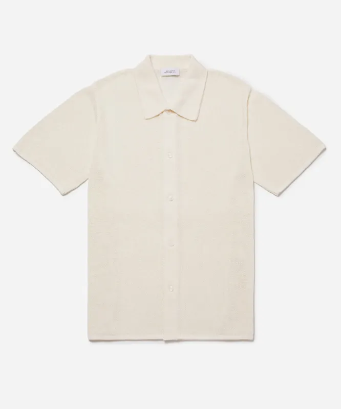 Kenneth Mesh Knit Shirt sold by Saturdays New York City