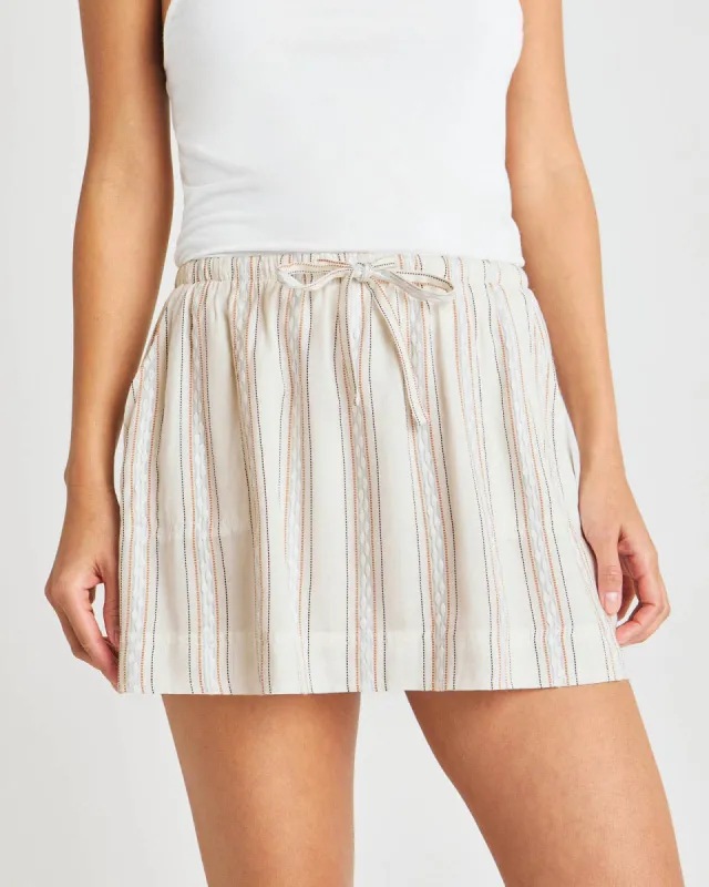 Alice Striped Mini Skirt sold by Splendid