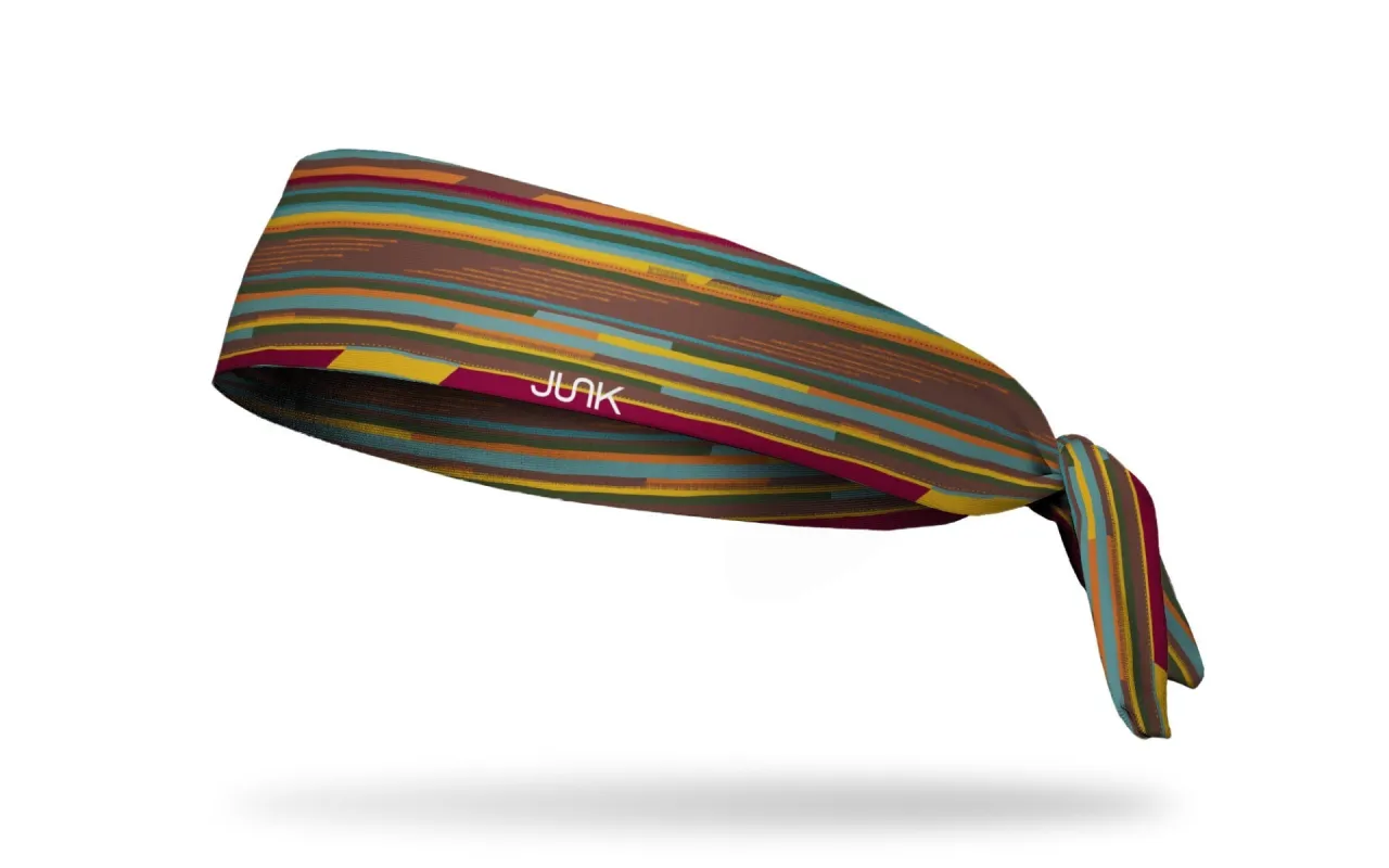 Aztec Adobe Flex Tie Headband sold by JUNK Brands