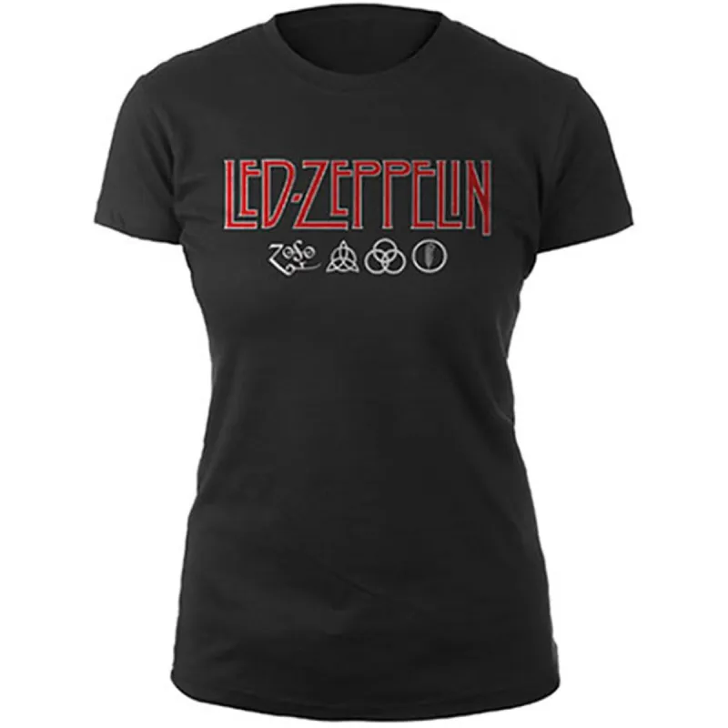 Logo & Symbols Ladies Tee Junior Top sold by Rockabilia