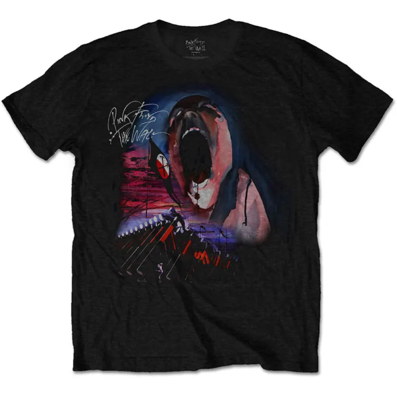 The Wall Scream & Hammers Slim Fit T-shirt sold by Rockabilia