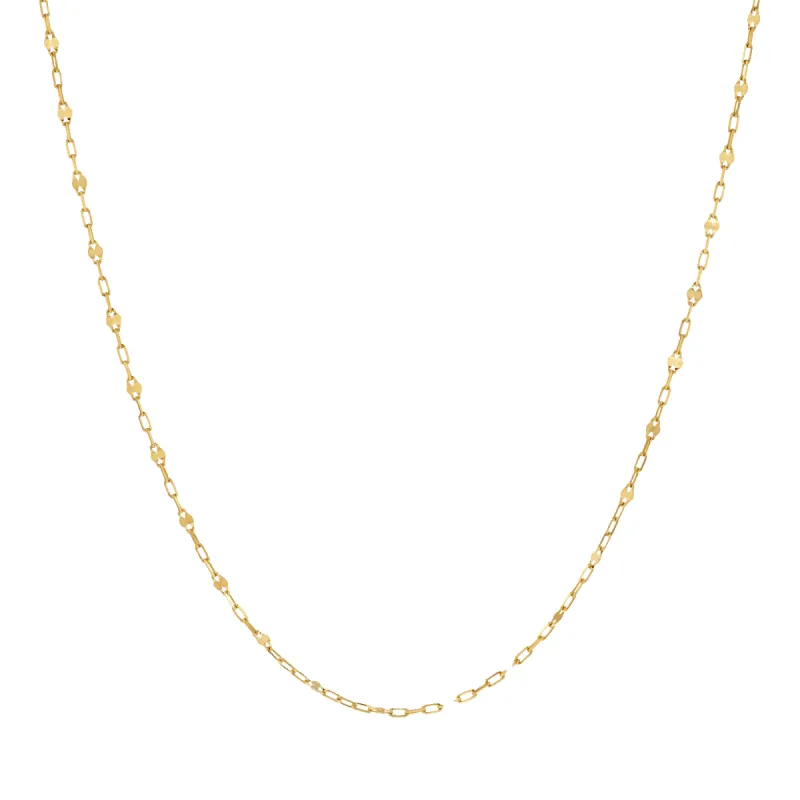Petit Sequin Chain Necklace sold by Baby Gold