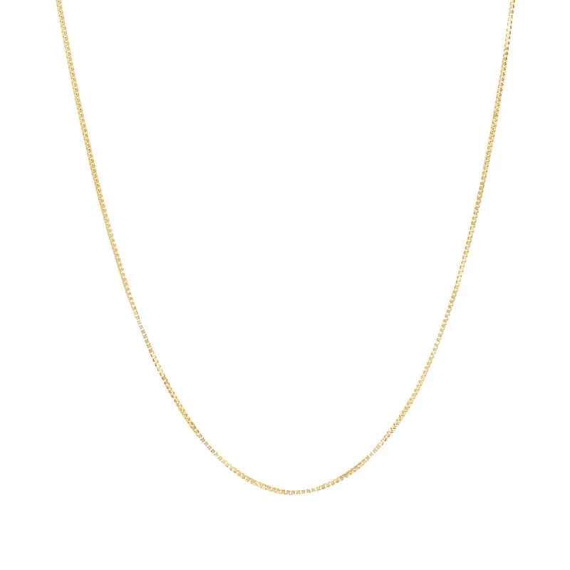 Box Chain Necklace sold by Baby Gold