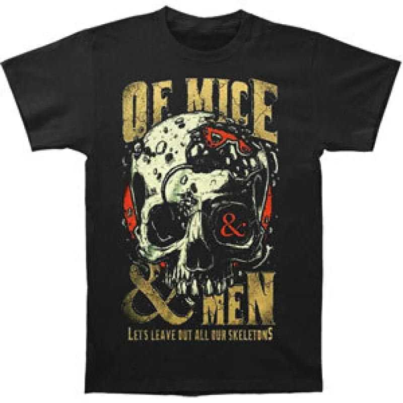 Leave Out All Our Skeletons T-shirt sold by Rockabilia