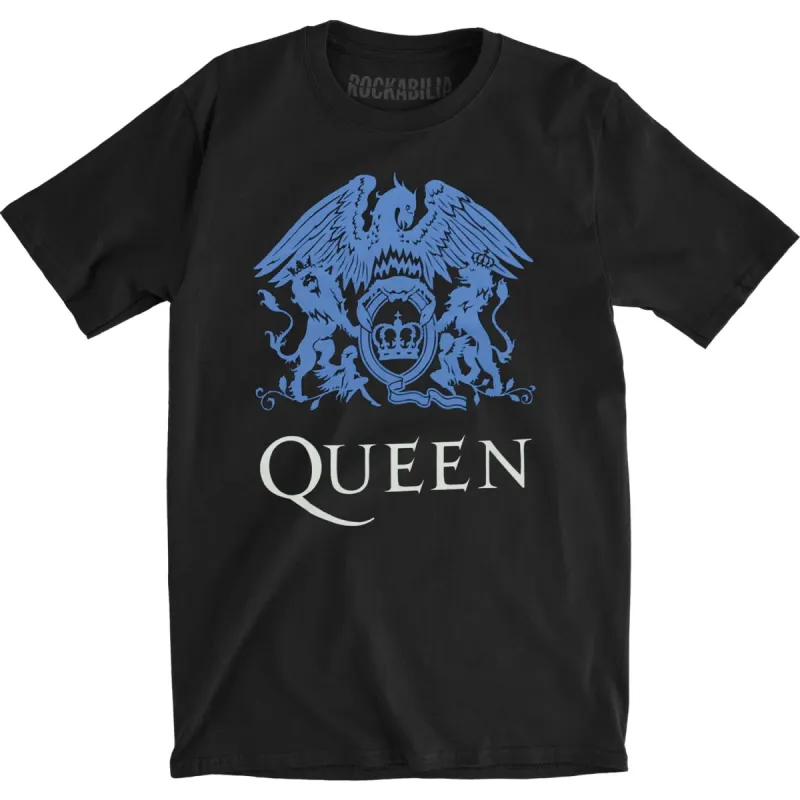Blue Crest Slim Fit T-shirt sold by Rockabilia