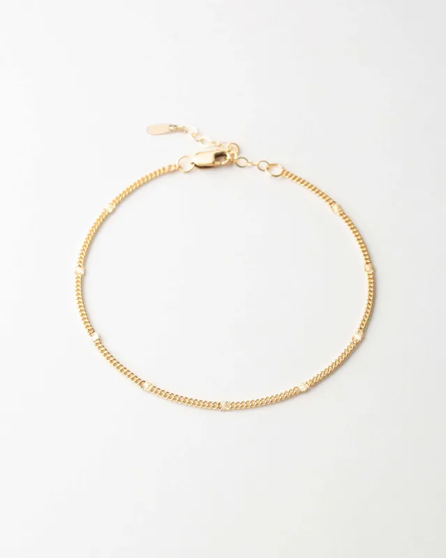 Radiant Anklet sold by GLDN