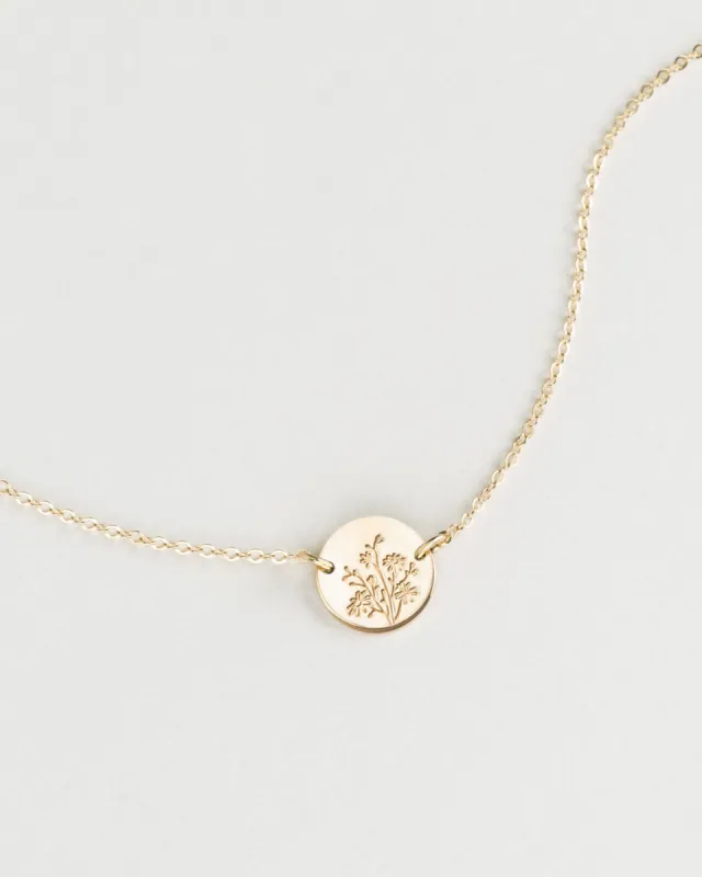 Small Flora Link Necklace sold by GLDN