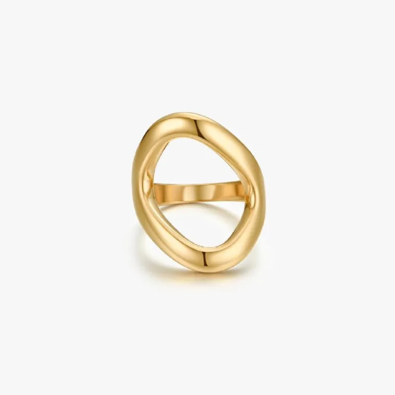 Chunky Oval Ring sold by Flaire & Co.