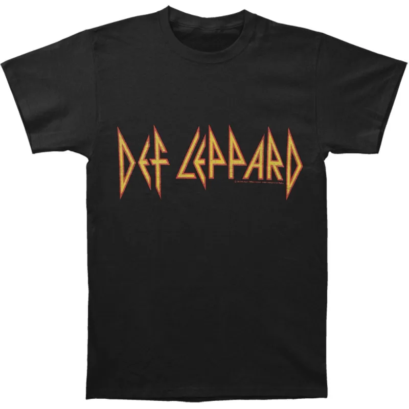 Def Leppard Slim Fit T-shirt sold by Rockabilia