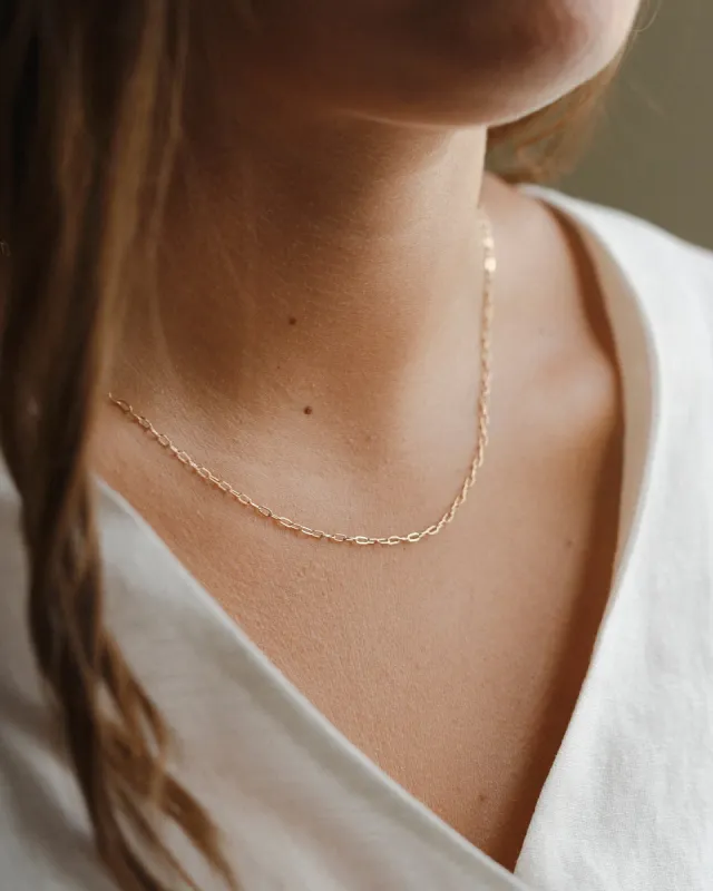 Mini Paperclip Chain sold by GLDN