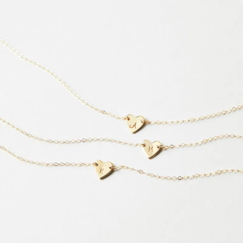 Frankie Heart Necklace sold by GLDN