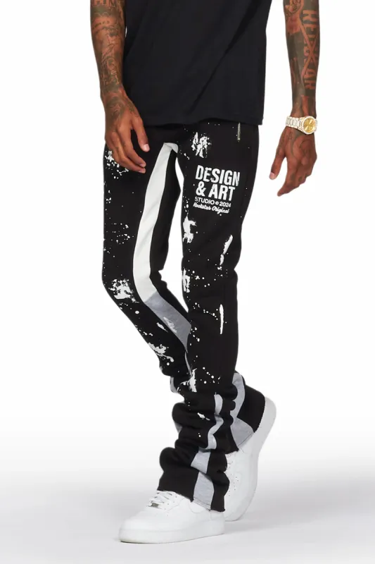DUMMY reflector splatter paint pants （黒） DUMMY reflector splatter paint pants （黒）