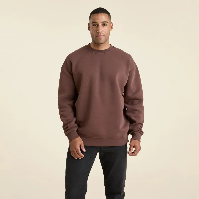 Men's Classic Crewneck Sweatshirt | Coffee sold by nuuds