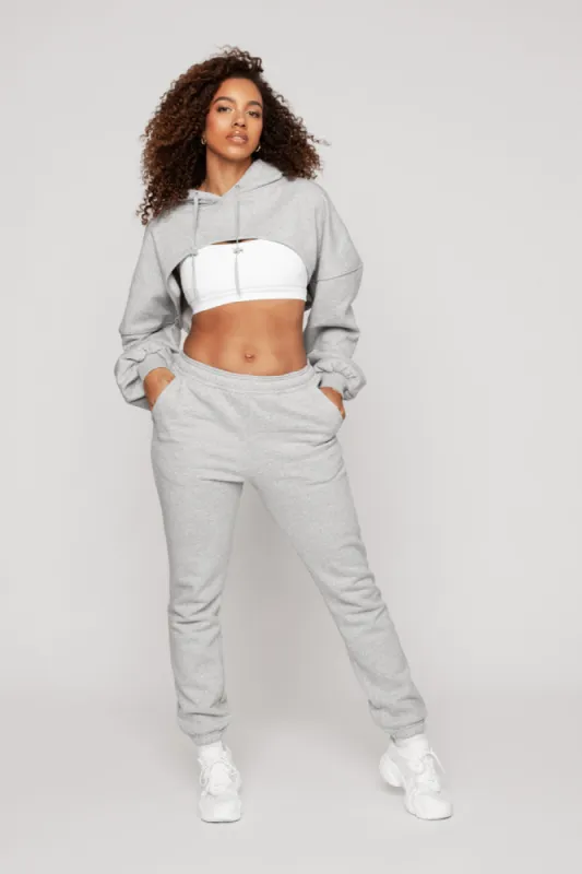 Cloud Street Sweatpant - Heather Grey sold by POPFLEX