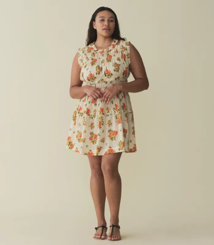 MARTHA DRESS -- ORANGERIE FLORAL sold by Doen