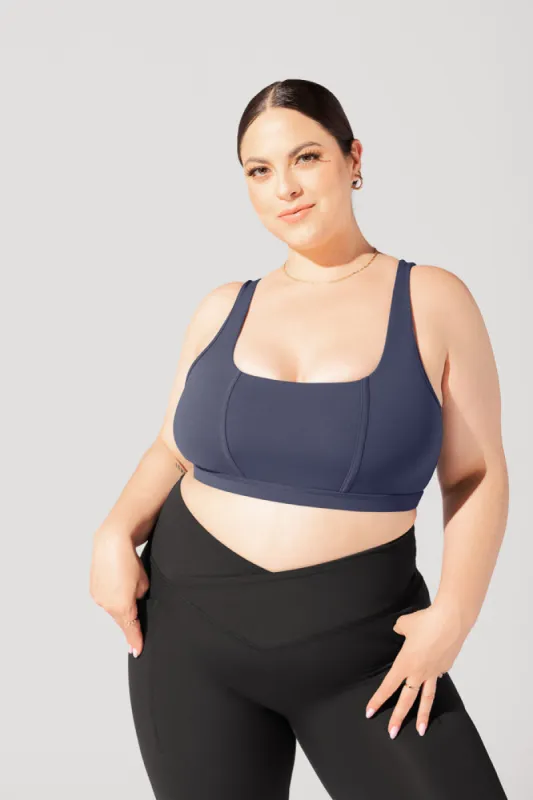 Corset Bra - Navy sold by POPFLEX