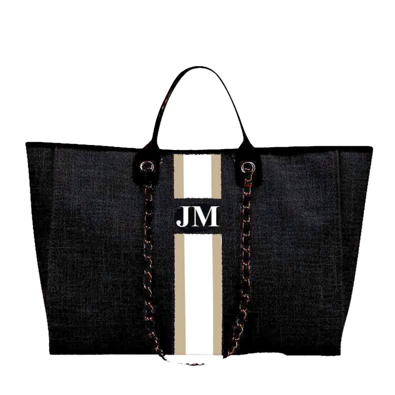 The Lily Canvas - Jet Black - Jumbo sold by Lily and Bean