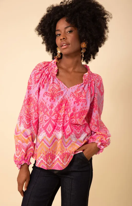 Lilah Voile Top sold by Hale Bob
