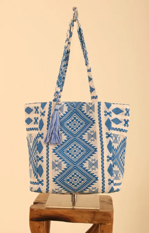 Aislinn Cotton Jacquard Bag sold by Hale Bob